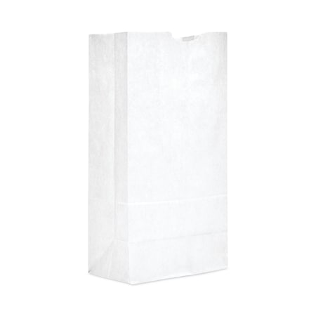 Ajm Packaging Grocery Bag, 16.5 x 15.5, White, 1000PK BAG GW16